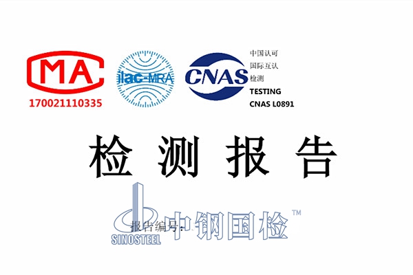 中钢国检检测报告