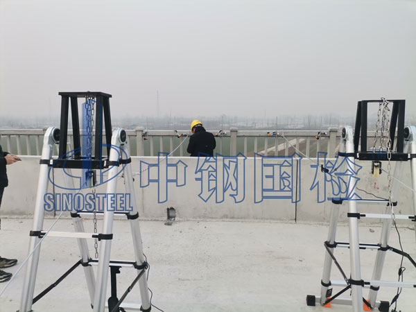 防撞护栏水平推力检测