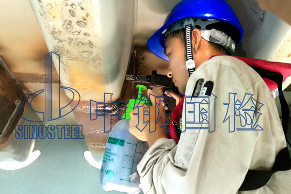 桥梁工程质量检测现场