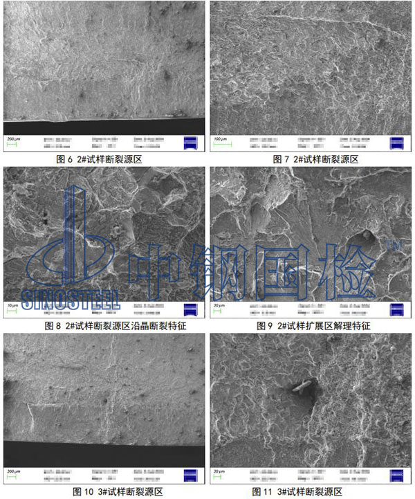 微观断口形貌检验
