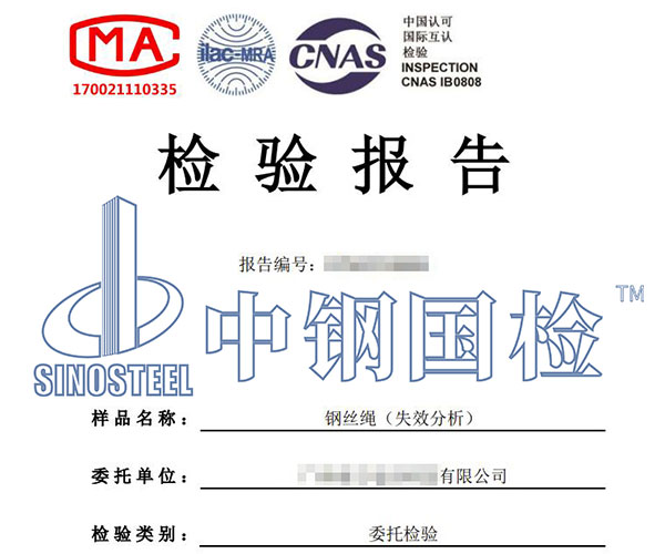 钢丝绳失效分析报告